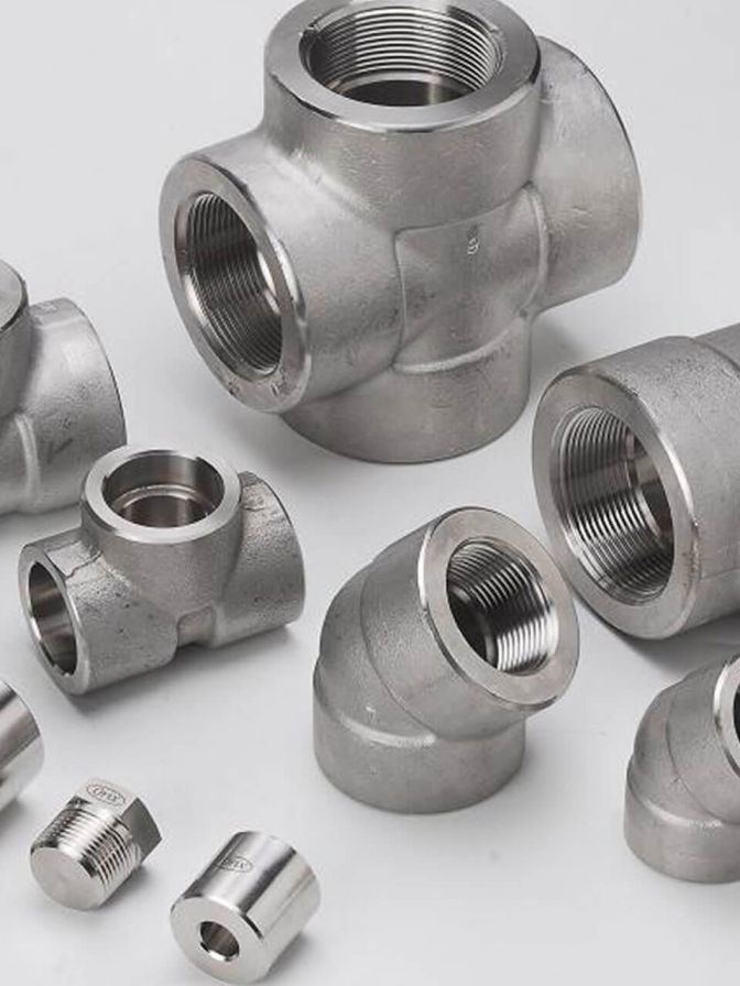 Monel Alloy 400 Forged Threaded Fittings