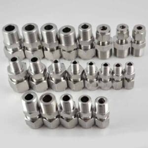 Stainless Steel 317 Tube to Male Fittings