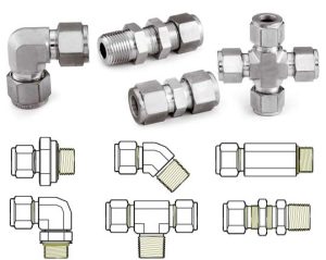 Stainless steel 316 hydraulic tube fittings