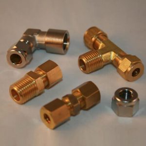 copper compression tube fittings